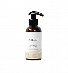 Гель для душа "Delicacy Eclat Collection Vanilla", Миндаль, фисташка, белый мускус, сандал, ваниль, 100мл